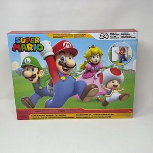 Nintendo Super Mario Pop-Up Environment 24 Pieces Christmas Advent Calendar 2023